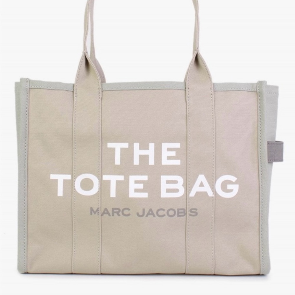The Colorblock Large Beige Multi Tote Bag